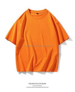 Impression personnalisée T-shirt homme décontracté T-shirt blanc vierge personnalisé T-shirts noirs unis pour l'impression - Product Image 6