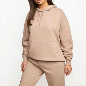Survêtement pour femmes en coton de haute qualité, léger, respirant, hiver, taille élastique, poche cachée, avec OEM ODM - Product Image 3