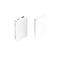Banco de Energía Portátil de Aleación de Aluminio Tipo-C de 10000mAh, Semi Sólido, Alta Capacidad, Carga Rápida PD18/20/22.5W, Pantalla LED