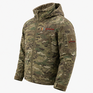 Top Selling Men Softshell <b>Jacket</b> <b>Camo</b> Unique Design 95% Polyester / 5% Spandex + Fleece Hiking <b>Jacket</b> With Hood Breathable Cold - Product Image 1