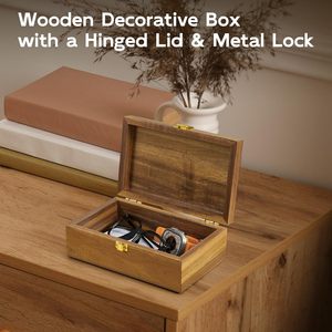 Fabricante de Cajas de Madera Premium |   Caja de Regalo Personalizada con Logotipo para Almacenamiento, Venta al Por Mayor - Product Image 4