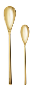 ชุดเครื่องใช้บนโต๊ะอาหารโลหะที่ออกแบบมาอย่างมีเอกลักษณ์พร้อมโรสโกลด์สีดำด้านเครื่องใช้บนโต๊ะอาหารสีทองและสีเงินสำหรับตกแต่งและตกแต่งโต๊ะ - Product Image 5