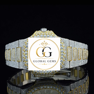 Reloj de Diamantes Totalmente Blanco para Negocios, Eventos Formales y Oficina, Disponible a Precio Accesible, Venta al Por Mayor - Product Image 2