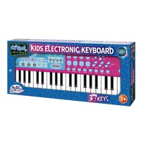 Piano Electrónico Educativo Multifuncional de 37 Teclas, Funciona con Pilas, de Plástico ABS, para Niños de 3+ Años, Learning-D.J. Juguetes
