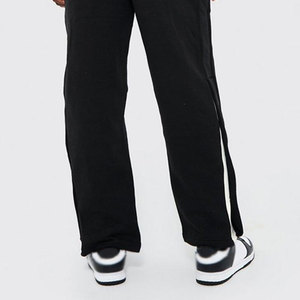 Conjunto de Sudadera y Pantalones Acampanados con Estampado 3D Puff y Efecto Desgastado para Hombre, Estilo Urbano, Fabricante Personalizado - Product Image 5