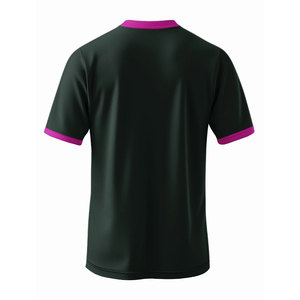 Men's Gym <b>Compression</b> <b>Shirts</b> Power Dry Moisture Wicking Solid Black O Neck Short Sleeve Regular Fit Athletic Knitted - Product Image 4