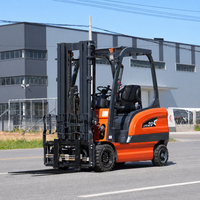 Chariot élévateur électrique compact 2 tonnes, livraison gratuite, facile à utiliser, idéal pour les entrepôts frigorifiques
