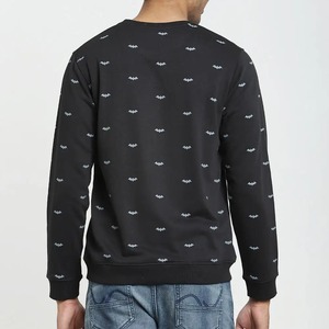 เสื้อฮู้ดดี้โอเวอร์ไซส์ผ้าฝ้ายสำหรับผู้ชาย รุ่นใหม่ หลายสี สกรีนโลโก้แบบกำหนดเอง พิมพ์ลายนูน 3 มิติ - Product Image 3
