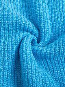 Suéter de Punto para Mujer con Sensación de Mohair, Cálido y Esponjoso para Invierno, Suave y Transpirable, Prenda de Moda Femenina - Product Image 5