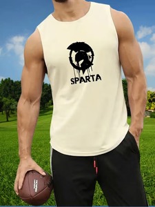 OEM/ODM High Quality Men's Casual Tank Top Custom Print Embroidery Summer Vest Free Design - Product Image 5