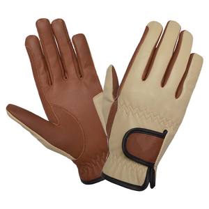 Gants d'équitation personnalisés en gros OEM, meilleur design, matière en cuir respirante, gants d'équitation antidérapants - Product Image 1