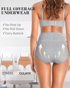 Braguitas Bikini Personalizadas para Mujer, de Algodón y Elastano, Sin Costuras, de Cintura Alta, Transpirables, Ecológicas, de Secado Rápido y Elásticas - Product Image 5