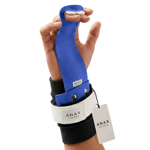 Agarre de Barra Desigual de Cuero Cómodo y Ajustable con Rendimiento Atlético Mejorado, Diseño Ligero y Transpirable, Ergonómico para Uso en Gimnasio - Product Image 5