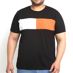T-shirt Homme 100% Coton Lourd Anti-Plis Imprimé Logo Ample Manches Courtes Décontracté Uni Jersey Printemps Fitness - Product Image 1