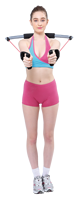 ALLWINWIN GYS06 Gym Stick - Tube de résistance en mousse, barre de Pilates, entraînement de yoga