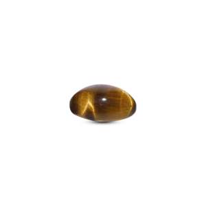 Natural Tiger Eye Oval Loose Gemstone 9 Carat Yellow for Fine Jewelry - Product Image 3