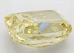 Diamant taillé en coussin de qualité supérieure, 3,50-4,00 carats, jaune fantaisie VS1, pierre naturelle lâche, idéal pour la création de bijoux fins et élégants - Product Image 4