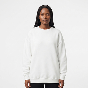 Sudadera PHANTOM IMPEX para Mujer, Cuello Redondo, 100% Algodón, Tejido de Punto, Manga Larga, Color Sólido, Ropa de Invierno, Transpirable, Estilo Urbano, Talla Grande - Product Image 4