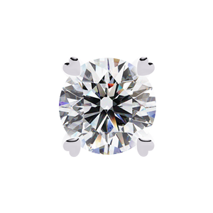 Unique <b>Tops</b> Round Cut E VS 1ct Each Lab Grown Diamond 14K Gold IGI Certified <b>Earring</b> <b>Tops</b> for Gift Party & Anniversary - Product Image 3