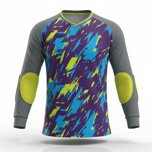 Maillot de gardien de but au design athlétique moderne avec des coutures durables de qualité - Product Image 1