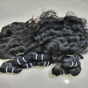 Extensiones de Cabello Remy Indio Crudo al por Mayor de Proveedor de India, Extensiones de Cabello con Cutícula Alineada en Color Claro, Cabello Indio Crudo - Product Image 6