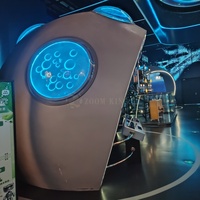 Démonstration interactive de l'effet Doppler, des fréquences sonores et des mouvements des ondes pour les musées scientifiques