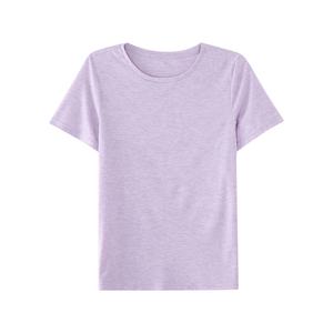Camiseta Personalizada para Mujer, Algodón Jersey, Estilo Liso, Corte Regular, Ligera, Informal, para Uso Diario - Product Image 1