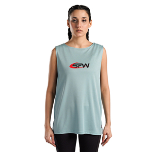 Top Deportivo de Alta Calidad para Mujer, Sin Mangas, Espalda Abierta con Nudo, Estilo Racerback, para Yoga, Secado Rápido, Holgado, para Gimnasio - Product Image 1