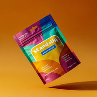 Sachets Doypack vierges thermoscellables en plastique pour l'emballage et le stockage de fruits secs, céréales et aliments secs - Vente en gros