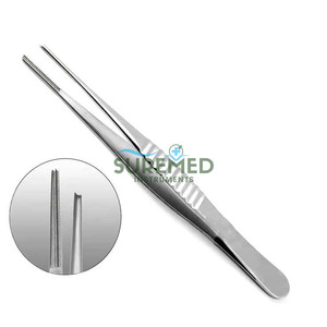 Pinzas para Tejido Vascular de 15 cm, Acero Inoxidable, Estilo DeBakey, Pinzas Quirúrgicas para Disección, Herramienta Médica para Tejido Blando - Product Image 3