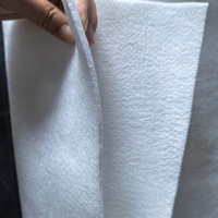 Tissu géotextile non tissé pour l'ingénierie environnementale, couche de protection des sols aiguilletée, matériau de traitement des déchets