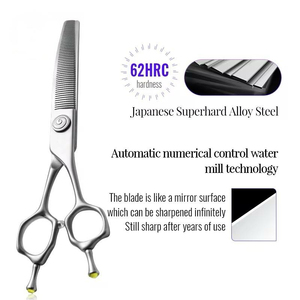 Chunking Scissors Hairdressing <b>Tool</b> For Volume Control Professional Hair Chunking Scissors For Layered Cutting Chunking <b>Shears</b> - Product Image 6