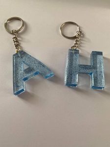 Porte-clés en résine acrylique personnalisé avec lettres, faible MOQ, très demandé, accessoires mignons pour porte-clés personnalisés - Product Image 6