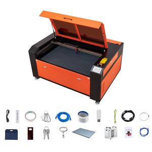 Incisore Laser CO2 130W con Sistema di Controllo Ruida, Macchina da Taglio 55x35, Refrigeratore ad Acqua, Assistenza Aria a 2 Vie, Velocità 1200 mm/s, 80W - Product Image 1