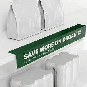 Exhibidor de PVC Verde Resistente Personalizado OEM/ODM para Punto de Venta, Letrero de Exhibición para Promoción Comercial - Product Image 5