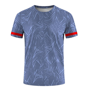 เสื้อยืดผ้าเนื้อนุ่ม พิมพ์ลายเรียบเนียนสำหรับผู้ชาย เสื้อยืดซับลิเมชั่นคุณภาพสูง พิมพ์ลายตามสั่ง เสื้อยืดซับลิเมชั่นสำหรับผู้ชาย - Product Image 5