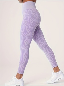 Leggings de yoga pour femmes, pantalons extensibles à taille haute pour la pratique du fitness, la course à pied, l'entraînement et un usage quotidien confortable - Product Image 2
