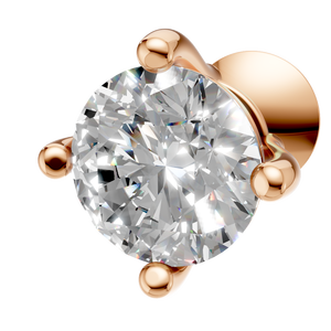 925 Sterling Silver Stud Solitaire Earrings VVS Moissanite Halo Rhodium Plated Trendy Custom Fine Jewelry Women's Party <b>Gift</b> - Product Image 3