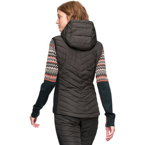 Gilet d'hiver simple pour femme 2026, personnalisé, de haute qualité, matelassé avec fermeture éclair et col montant, rembourré en coton, vente en gros, vêtement d'extérieur - Product Image 4