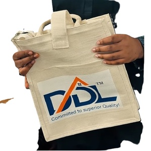 Sac en jute artisanal bleu clair, sac fourre-tout en toile de taille moyenne avec poignée d'épaule, sac de shopping pour usage quotidien, sac fourre-tout en jute - Product Image 3