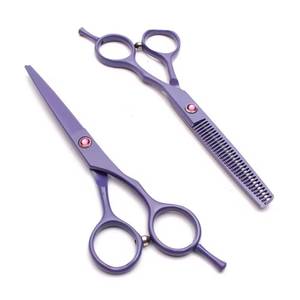 Ciseaux à effiler les cheveux roses, lame en acier inoxydable, pointe acérée, manche en acier inoxydable, pour droitiers, usage professionnel en salon, 28 dents, réutilisables - Product Image 6