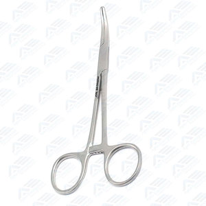 Pinza Arterial Manual Quirúrgica de Acero Inoxidable para Instrumentos Médicos, Venta al por Mayor, Pinza Arterial Dental Curva de 5.5 mm - Product Image 4