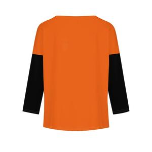 Camisetas gráficas espeluznantes de Halloween para niñas, camisetas gráficas de manga larga con cuello redondo para niñas, camiseta divertida de vacaciones para otoño para niñas - Product Image 2