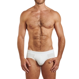 Men Breathable Knitted <b>Boxer</b> Briefs OEM Custom Logo High Elastic Solid Spandex/<b>Polyester</b> Underwear Anti-Bacterial Eco-Friendly - Product Image 3