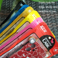 En stock, étui de téléphone portable avec logo personnalisé, emballage en sac zippé/accessoires pour téléphone, sac zippé en plastique