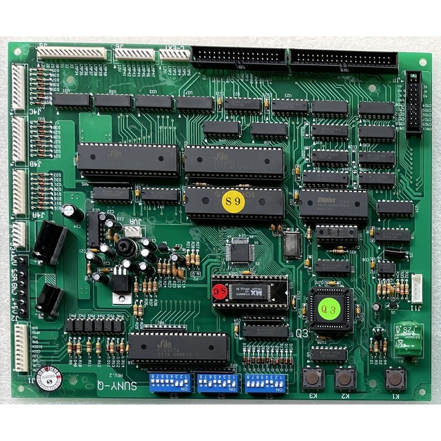 Original NSY VIVA X14 Amusement Game Lucky Wheel Game Board PCB Material Coin/Bill Acceptor Flashing Light Plug-in Supports