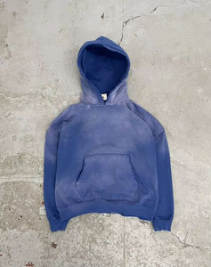 Sweat-shirts à capuche personnalisés en gros pour hommes, en molleton de coton épais, délavés à l'acide, respirants, écologiques, pour l'hiver, fabrication OEM, fournisseur - Product Image 6