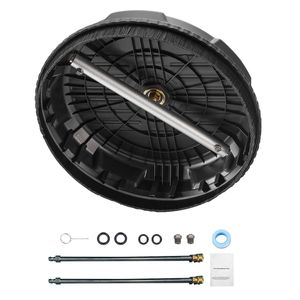 Pulitore per superfici in plastica da 4000 PSI, 15 pollici, con 4 ruote e connettore rapido da 1/4 - Product Image 1