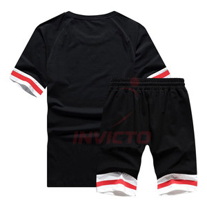 Quick Dry Polyester Made Men T-Shirt & Shorts Workout Reasonable Price Casual T-Shirt & Shorts - Product Image 2
