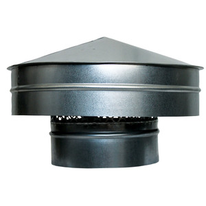 874464-3JW VIM CTGR 250 Rain Cap Galvanized Steel Mesh <b>Ventilation</b> <b>Fan</b> <b>Parts</b> - Product Image 1